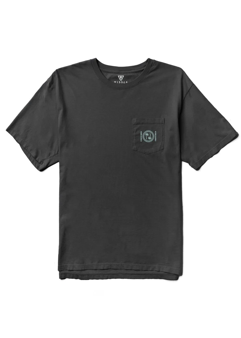 Vissla Upside Down Organic Tee - Phantom sold by Sun Diego Boardshops product image thumbnail 2