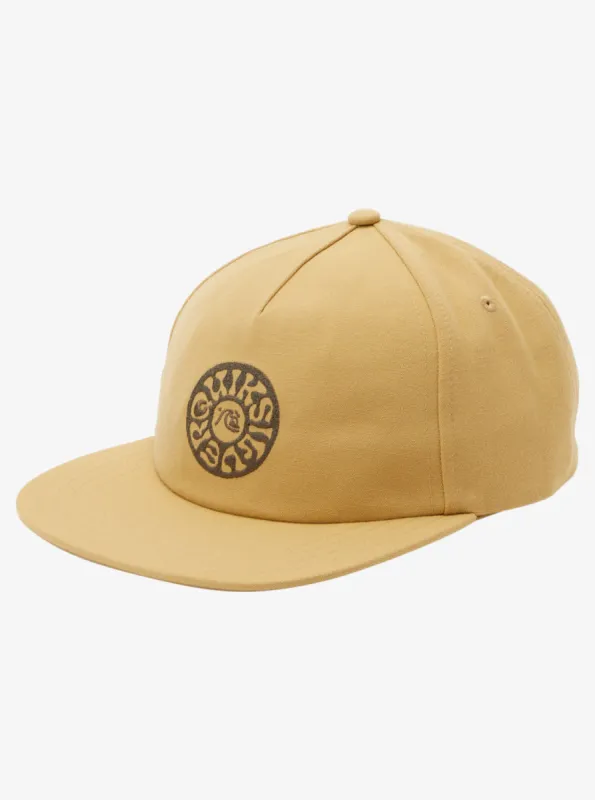 Quiksilver Earth Tripper Snapback Hat - Mustard sold by Sun Diego Boardshops