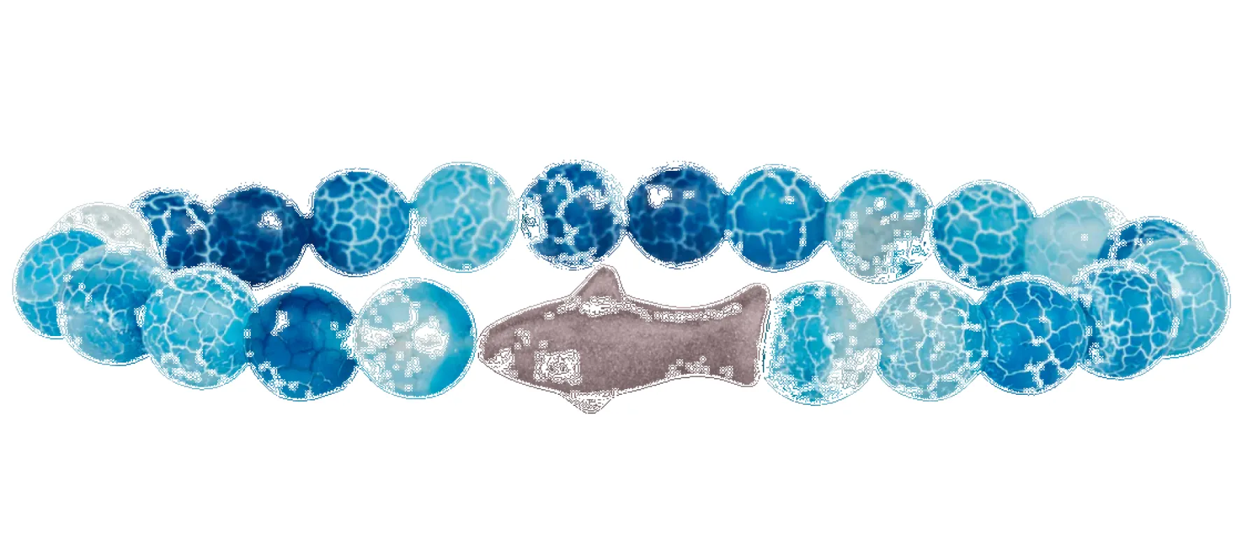 Fahlo The Voyage Bracelet - AQUA BLUE sold by Sun Diego Boardshops