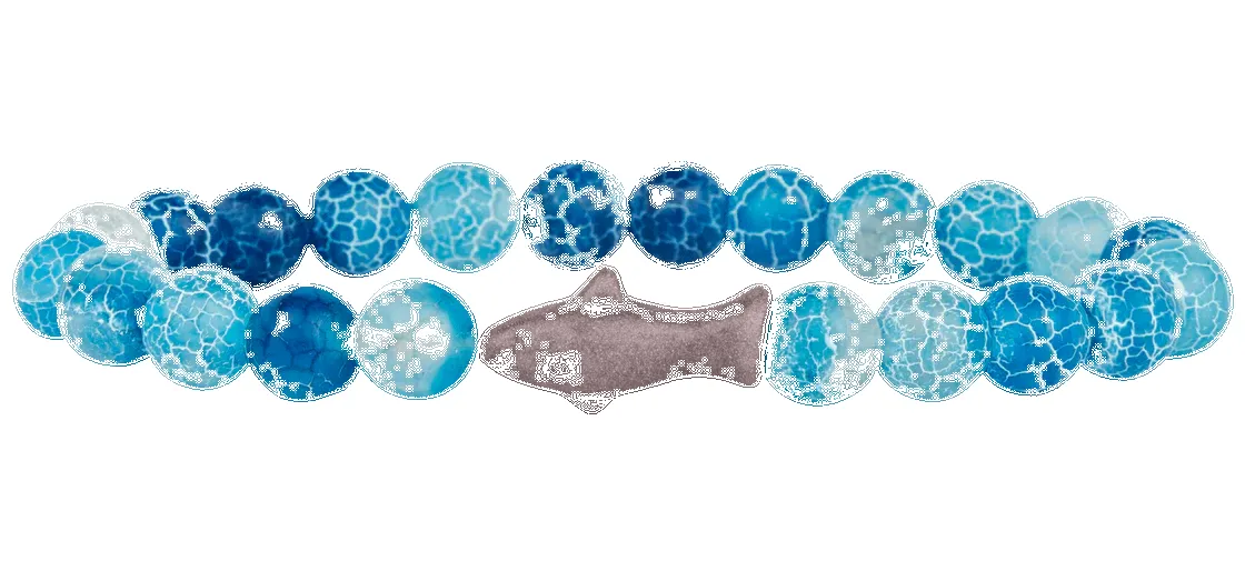 Fahlo The Voyage Bracelet - AQUA BLUE sold by Sun Diego Boardshops