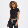 Vuori Pose Fitted Tee - Black sold by Sun Diego Boardshops