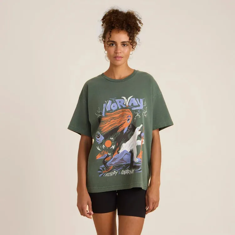 Roark Gnarway Oversized Premium Tee - TUNDRA SUN sold by Sun Diego Boardshops product image thumbnail 2