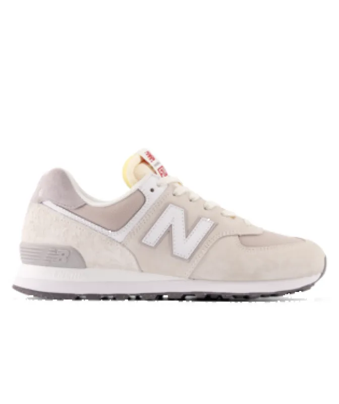 NEW BALANCE Unisex NB 574 - SEA SALT WHITE sold by Sun Diego Boardshops