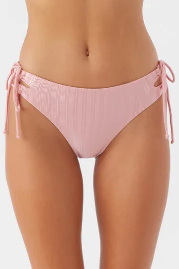 O`Neill MIZI METALLIC RIB JENSEN SKIMPY BOTTOMS - ROSE ELEG sold by Sun Diego Boardshops