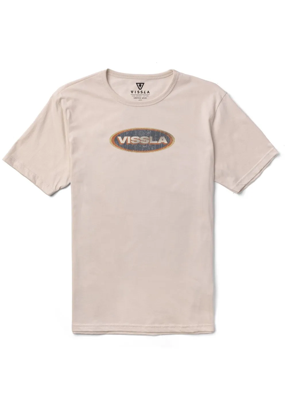 Vissla Occular Organic Tee - BONE sold by Sun Diego Boardshops product image thumbnail 3