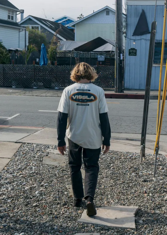 Vissla Occular Organic Tee - BONE sold by Sun Diego Boardshops