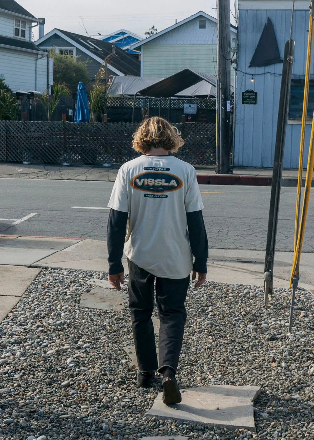 Vissla Occular Organic Tee - BONE sold by Sun Diego Boardshops