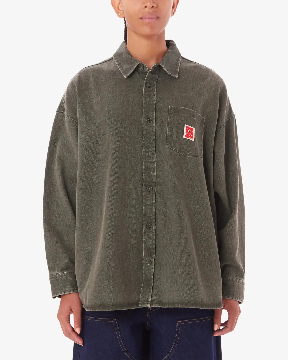 Obey JONES SHIRT - DUFFLE BAG FADED WASH sold by Sun Diego Boardshops