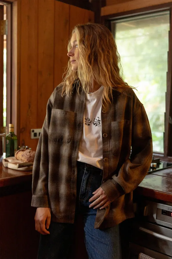 Rhythm Mazzy Shacket - CEDAR sold by Sun Diego Boardshops