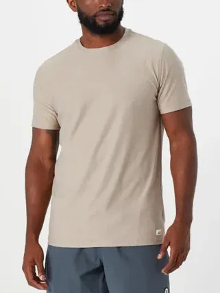 Vuori Strato Tech Tee - Toast Heather sold by Sun Diego Boardshops