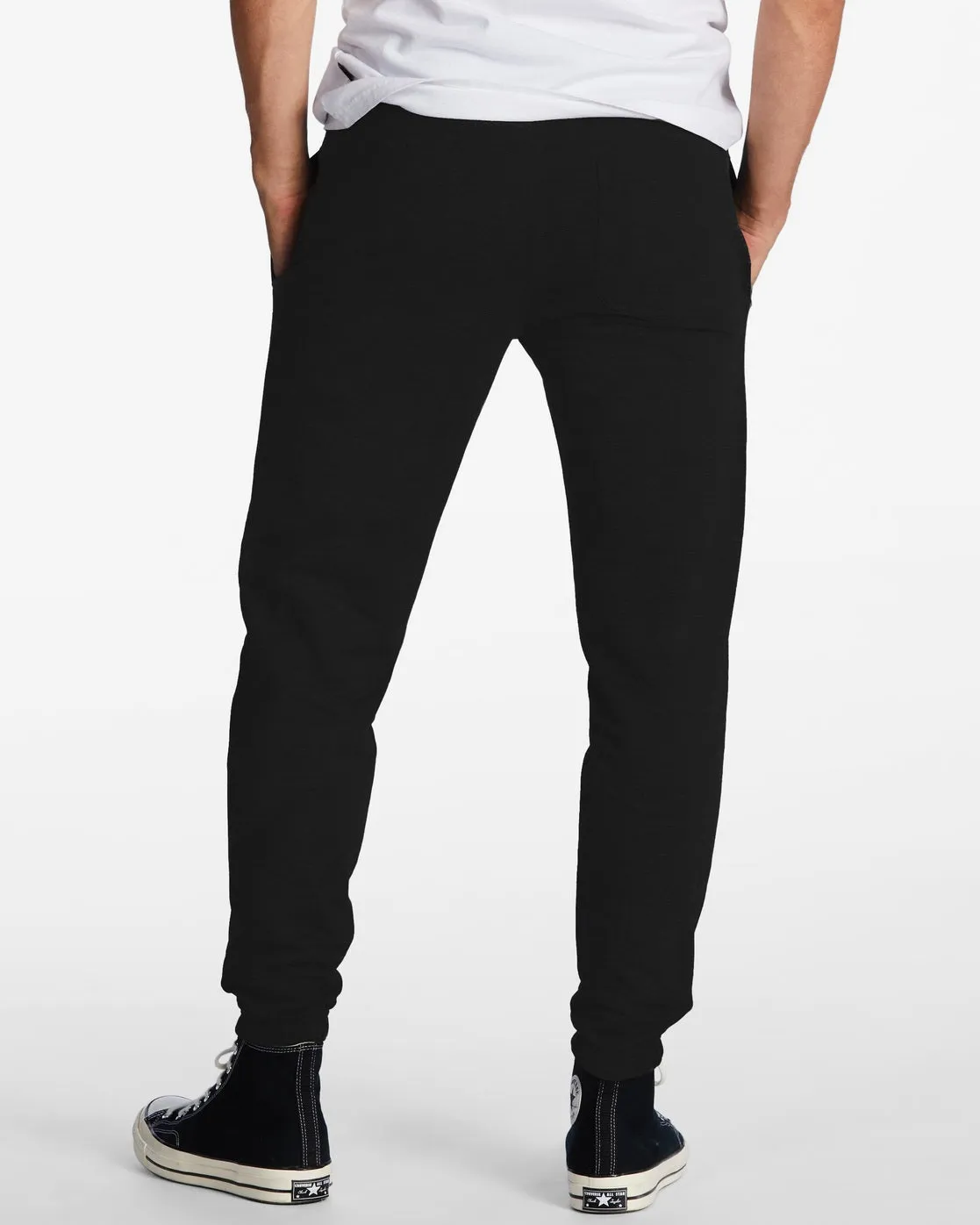 Billabong All Day Sweatpants - Black/Black sold by Sun Diego Boardshops product image thumbnail 2