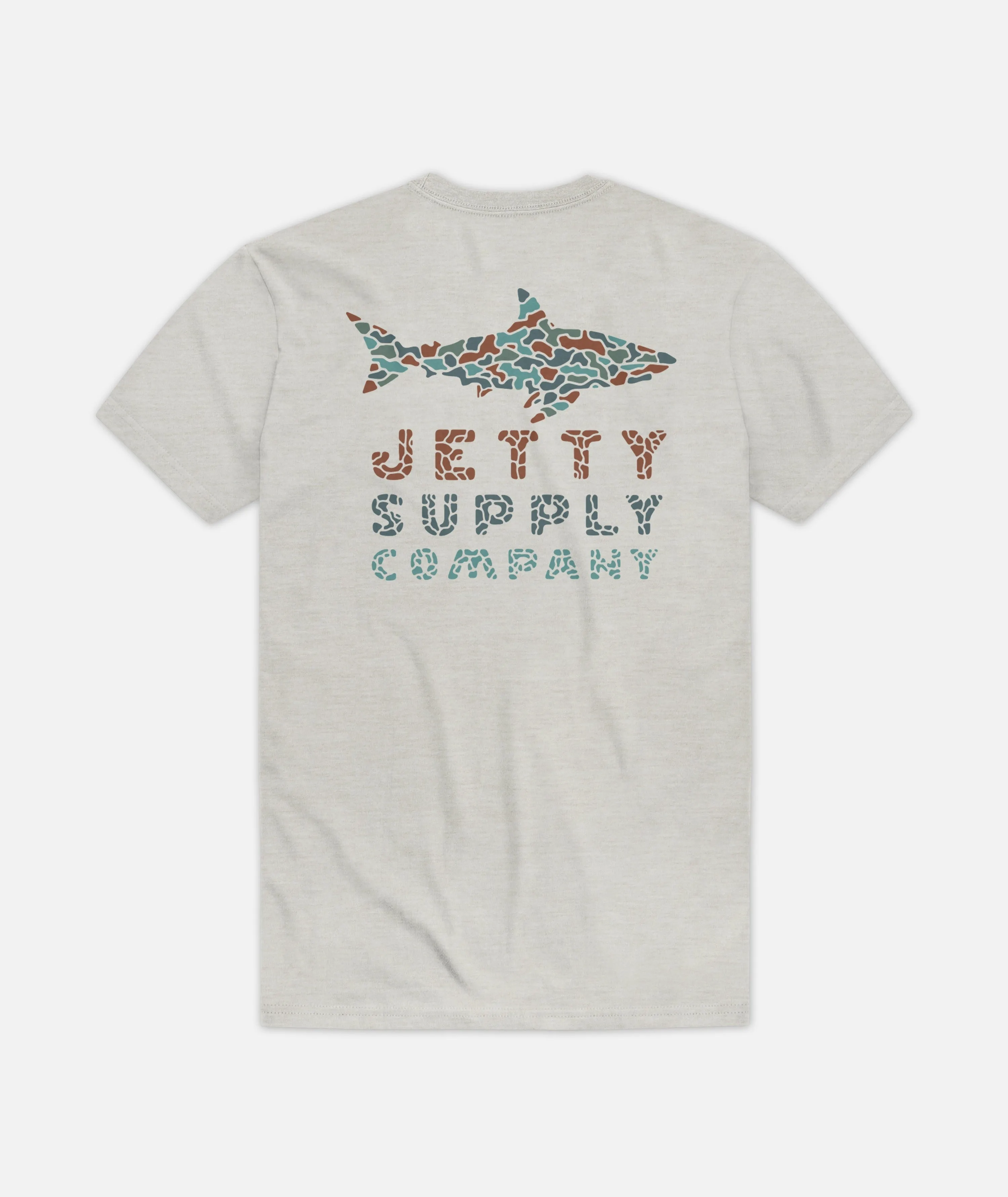 Crackle Tee - Heather Grey sold by Sun Diego Boardshops product image thumbnail 2