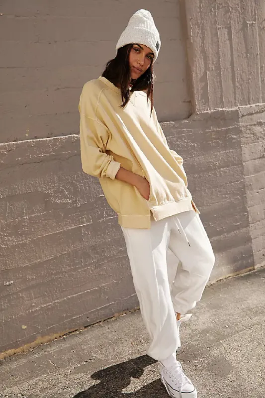 Free People Intercept Tunic - Oatmilk sold by Sun Diego Boardshops