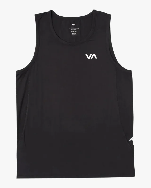 RVCA SPORT VENT TANK TOP - BLACK sold by Sun Diego Boardshops