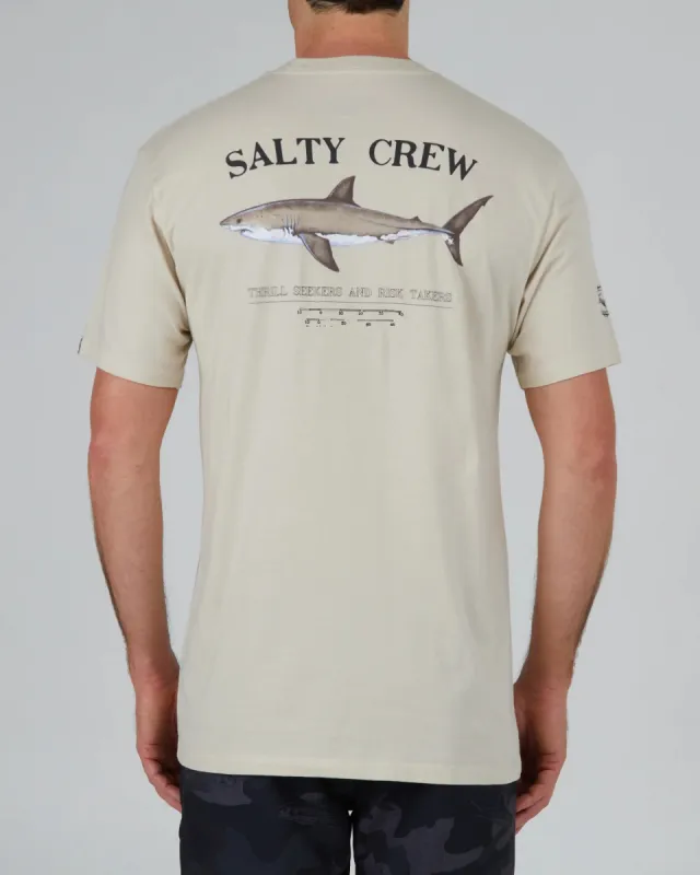 Salty Crew Bruce Bone S/S Premium Tee - BONE sold by Sun Diego Boardshops
