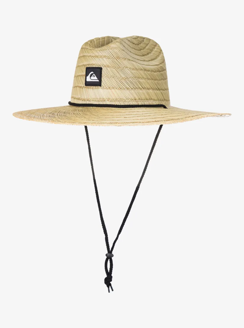 Quiksilver Pierside Straw Lifeguard Hat - NATURAL TKK0 sold by Sun Diego Boardshops