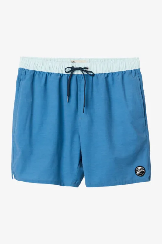O'Neill Solid Volley 16" Boardshorts - Copen Blue sold by Sun Diego Boardshops