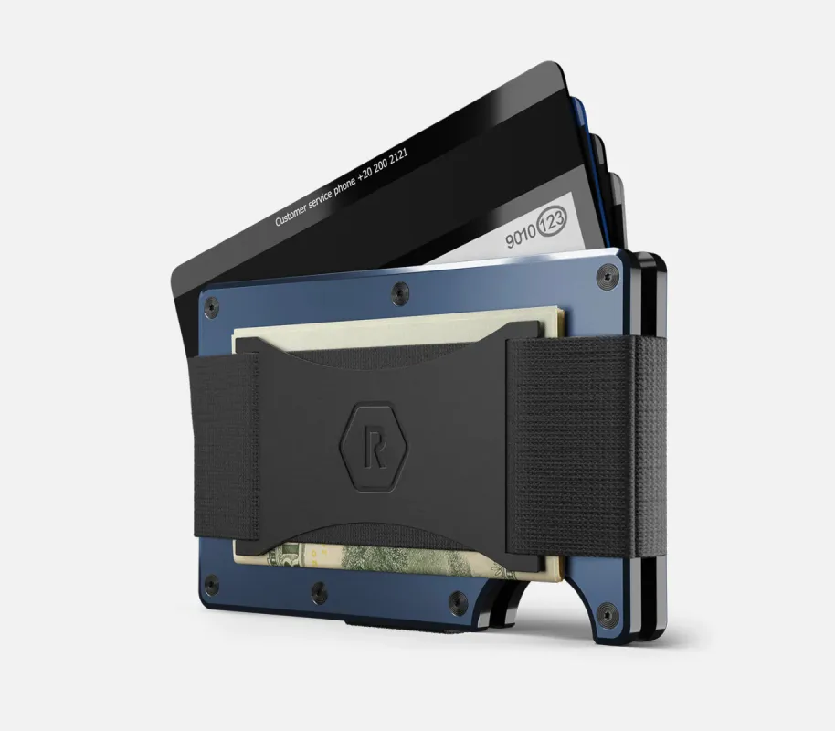 Ridge Wallet Aluminum Cash Strap - Alpine Navy sold by Sun Diego Boardshops