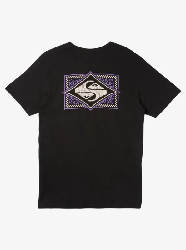 Quiksilver Black Flash T-Shirt - Black made by Quiksilver