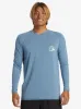 Quiksilver DNA Long Sleeve Surf Tee - BLUE SHADOW sold by Sun Diego Boardshops