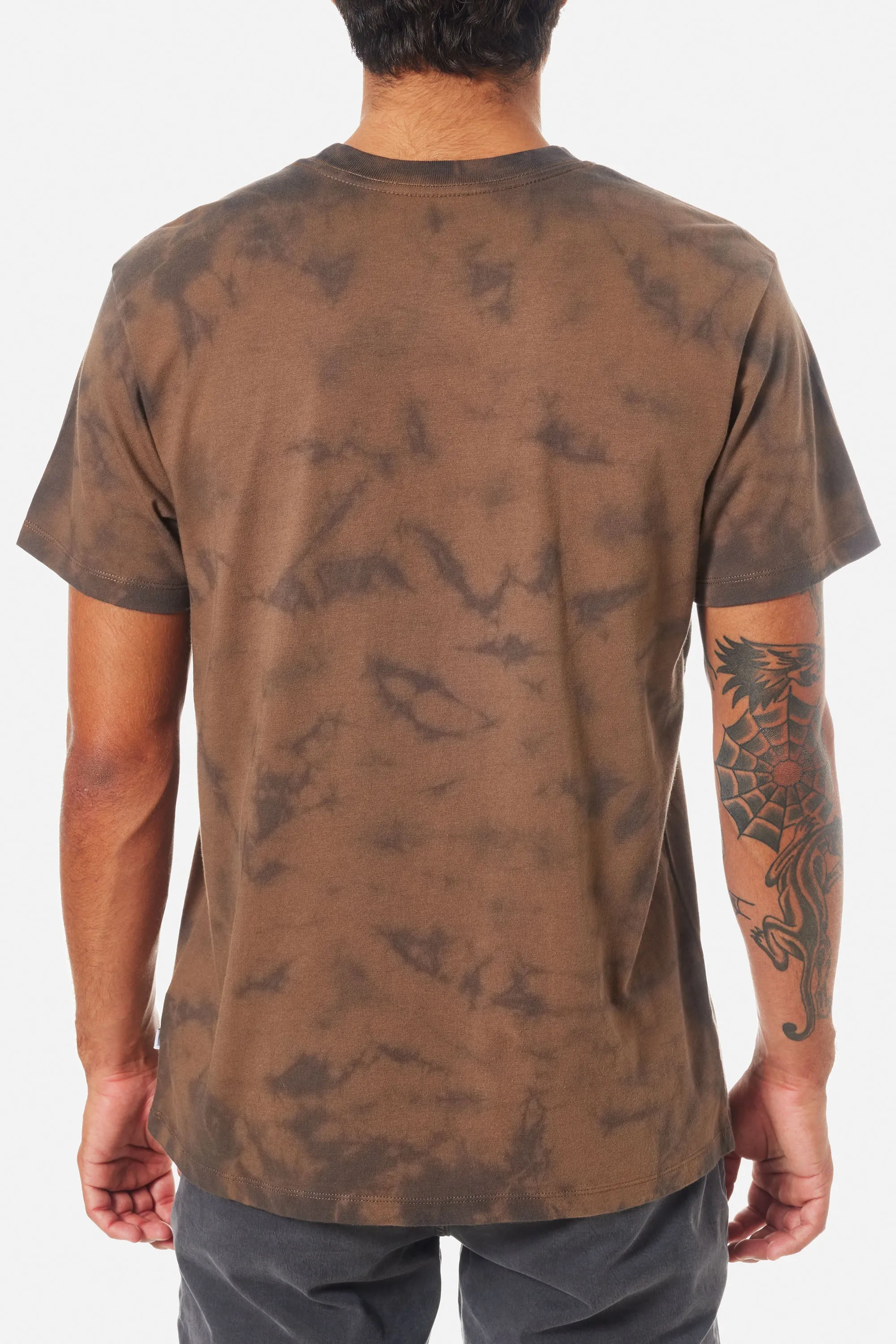 KATIN SUNFLOWER EMB TEE - GRAVEL TIE DYE sold by Sun Diego Boardshops product image thumbnail 2