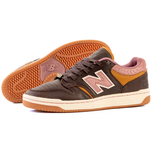 New Balance 304 x Jeremy Fish 480 - BROWN/PINK sold by Sun Diego Boardshops product image thumbnail 2