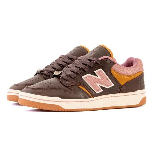 New Balance 304 x Jeremy Fish 480 - BROWN/PINK sold by Sun Diego Boardshops