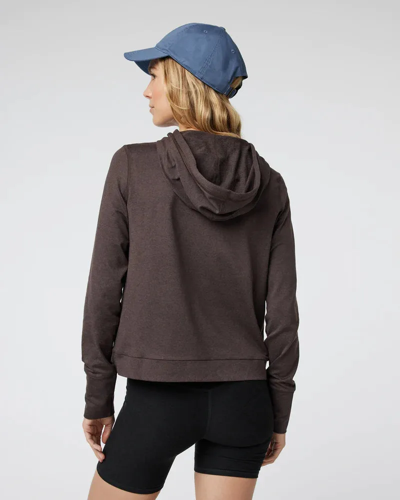 Vuori Halo Essential Hoodie - Java Heather sold by Sun Diego Boardshops product image thumbnail 3