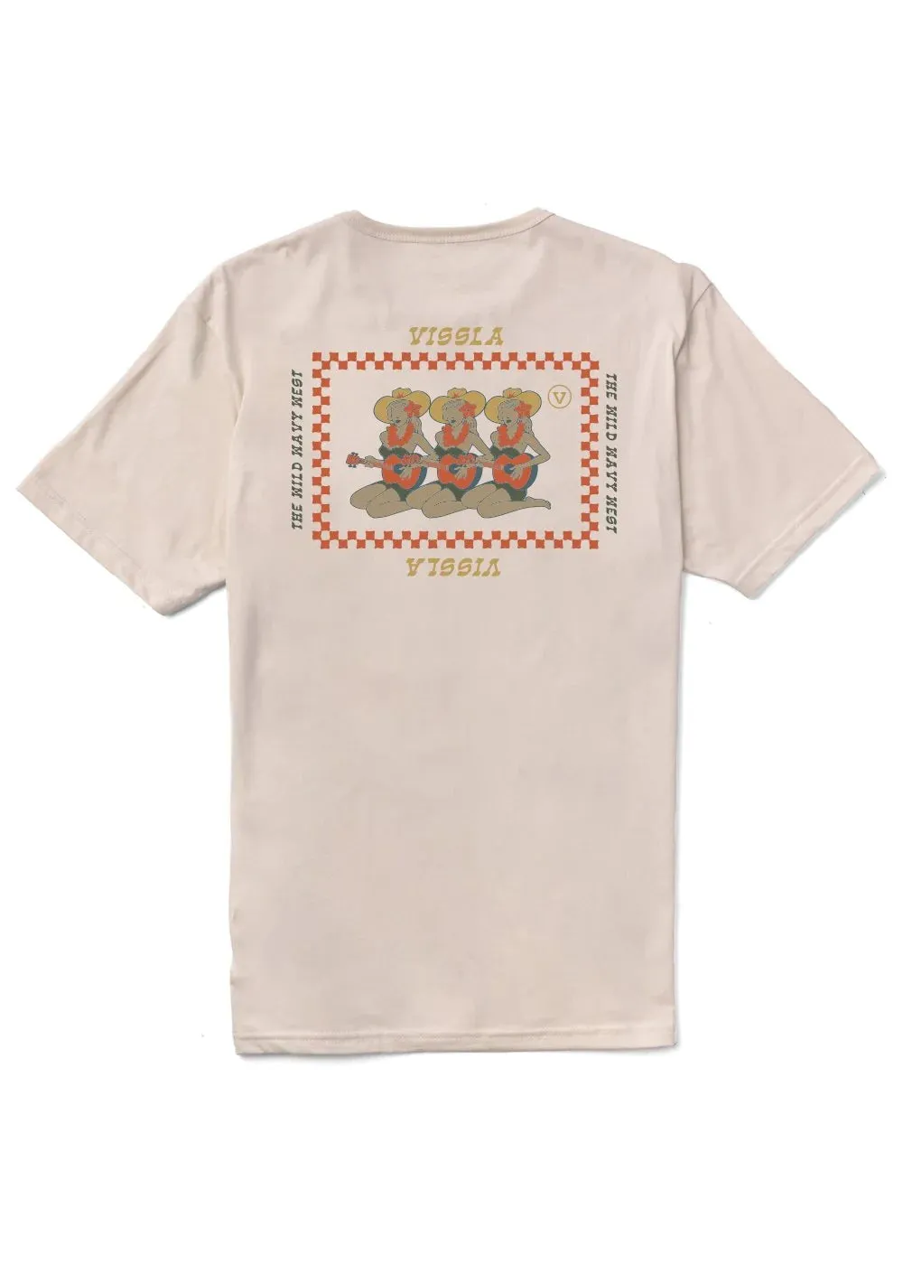 Vissla Soren Sernade Organic Pkt Tee - BONE sold by Sun Diego Boardshops