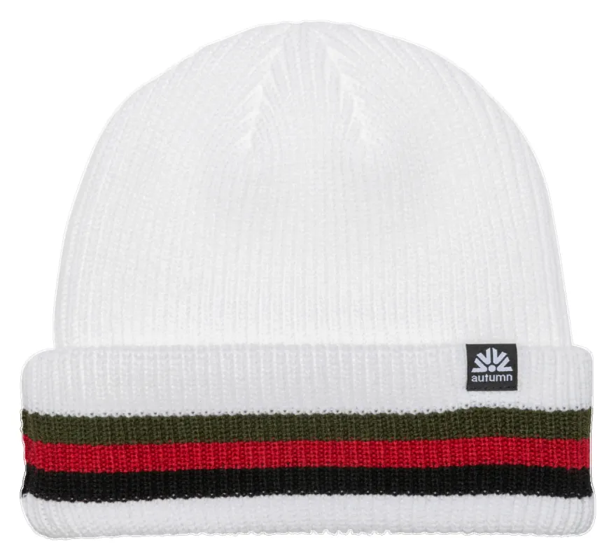 Autumn Cuff Beanie - White sold by Sun Diego Boardshops