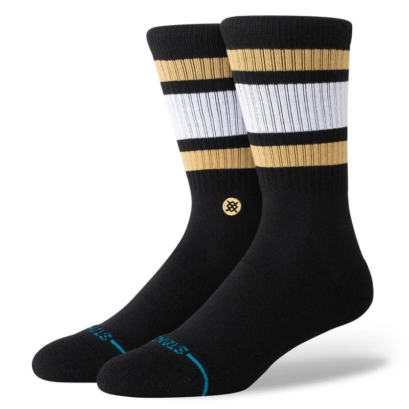 Stance BOYD CREW SOCKS - BLACK BROWN sold by Sun Diego Boardshops