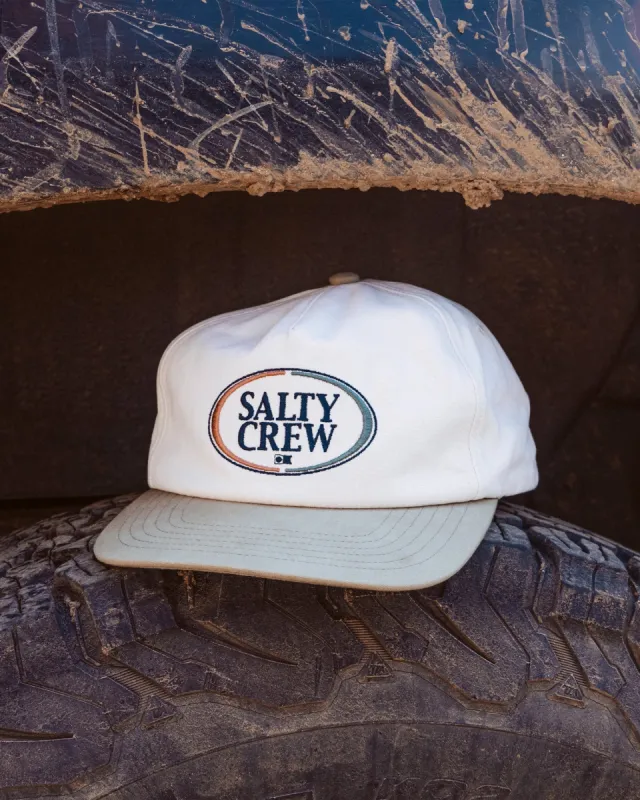 Salty Crew A-Frame 5 Panel Hat - WAX/FERN sold by Sun Diego Boardshops