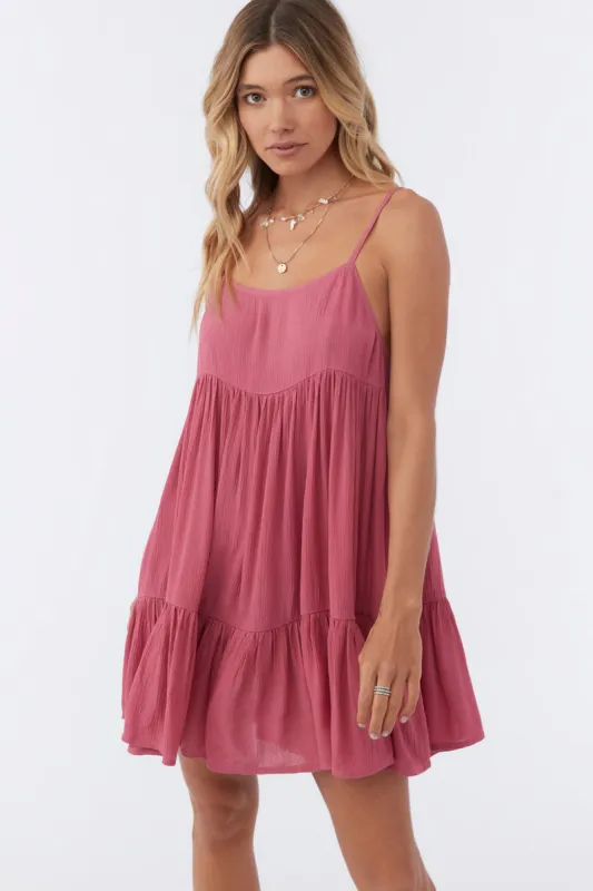 O'Neill Rilee Cover-Up Dress - Berry sold by Sun Diego Boardshops