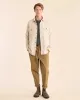 Pendleton MEN'S BURNSIDE DOUBLEBRUSHED FLANNEL SHIRT - NATURAL sold by Sun Diego Boardshops