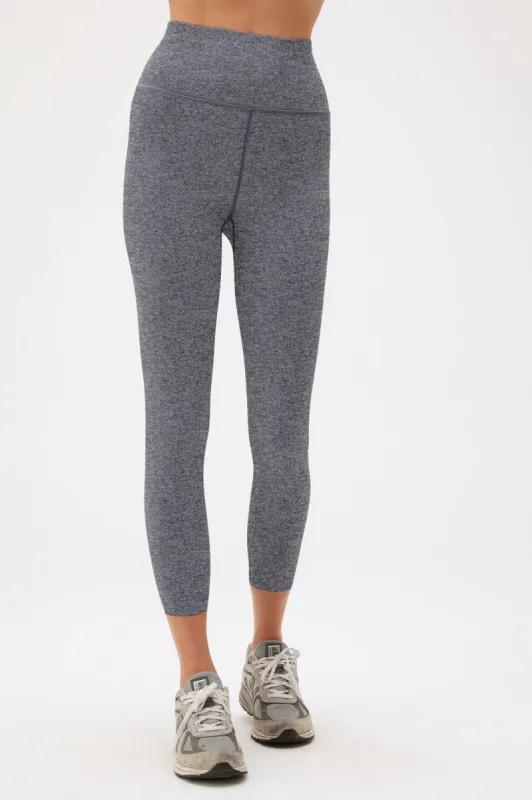 Spiritual Gangster Love Sculpt Seamless 7/8 Legging - Heather Grey sold by Sun Diego Boardshops