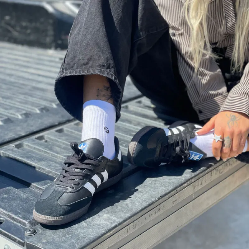 Stance COTTON QUARTER SOCKS - WHITE sold by Sun Diego Boardshops