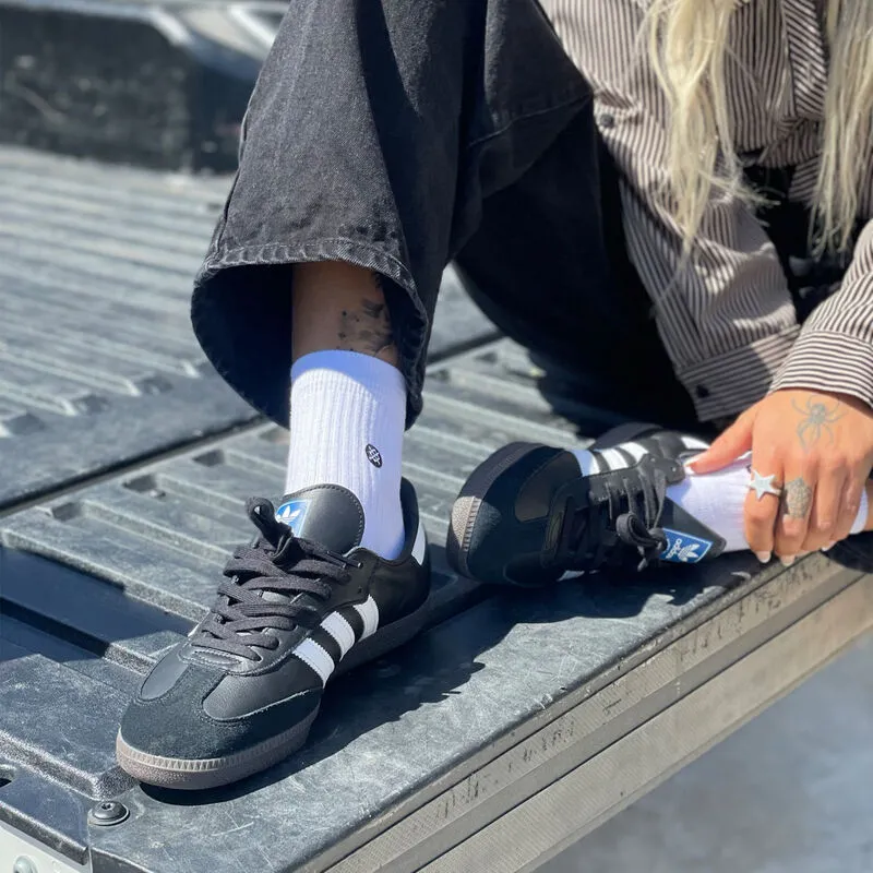 Stance COTTON QUARTER SOCKS - WHITE sold by Sun Diego Boardshops