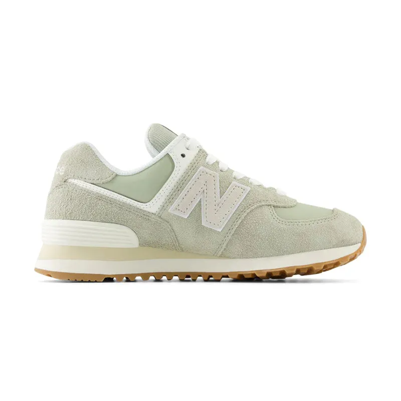 Women's NB 574 - Olivine/Moonbeam sold by Sun Diego Boardshops