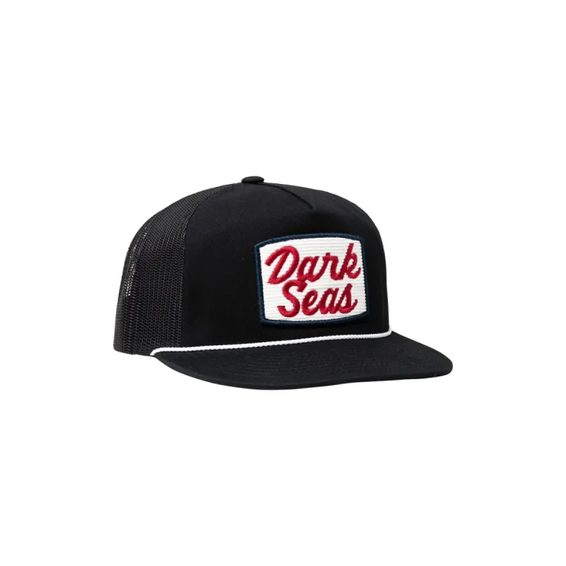 Dark Seas RHODES HAT - BLACK sold by Sun Diego Boardshops