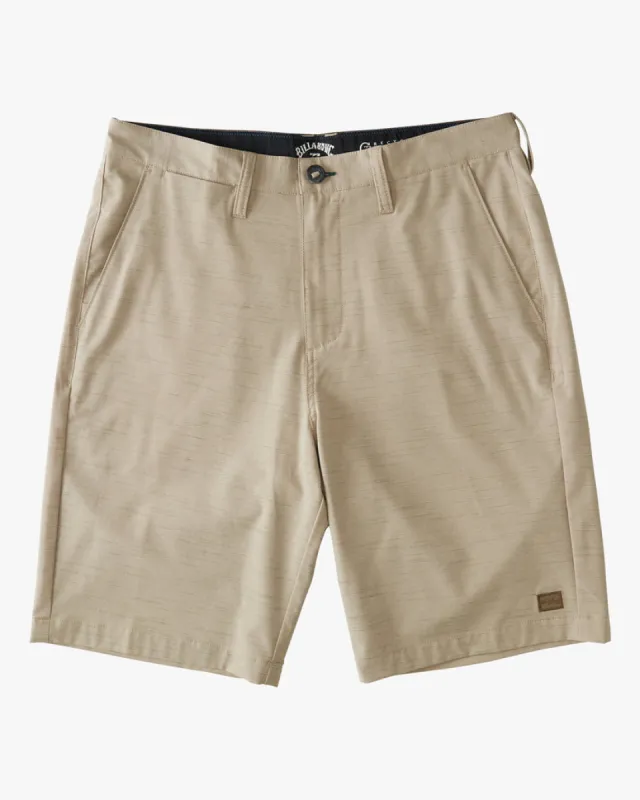 Billabong Crossfire Slub Submersible Shorts 21" - Light Khaki sold by Sun Diego Boardshops