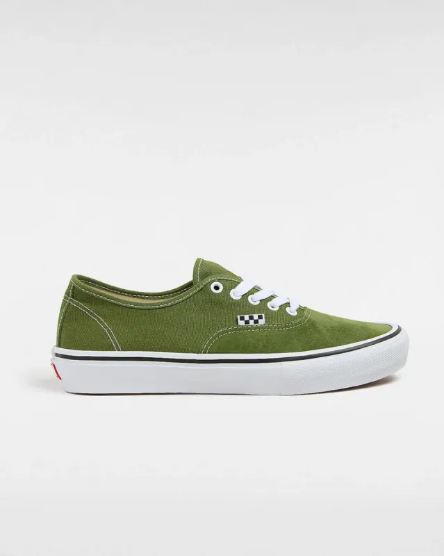 Vans Skate Authentic Shoe - GREEN/WHITE sold by Sun Diego Boardshops