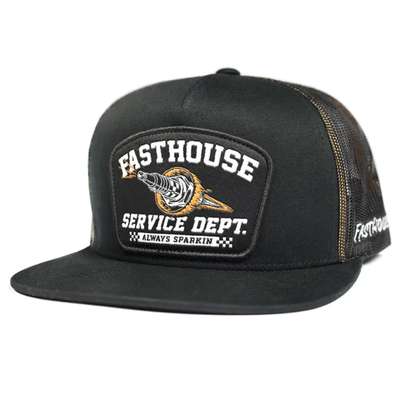 Fasthouse Ignite Hat - Black sold by Sun Diego Boardshops