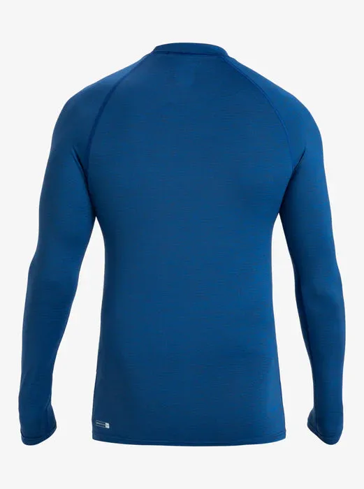 Quiksilver Everyday UPF 50 Long Sleeve Rashguard - MONACO BLUE HEATHER sold by Sun Diego Boardshops product image thumbnail 2