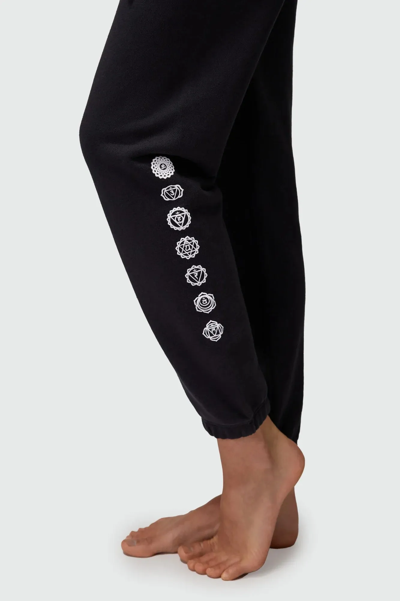 Spiritual Gangster Chakra Luna Sweatpant - Vintage Black sold by Sun Diego Boardshops product image thumbnail 2