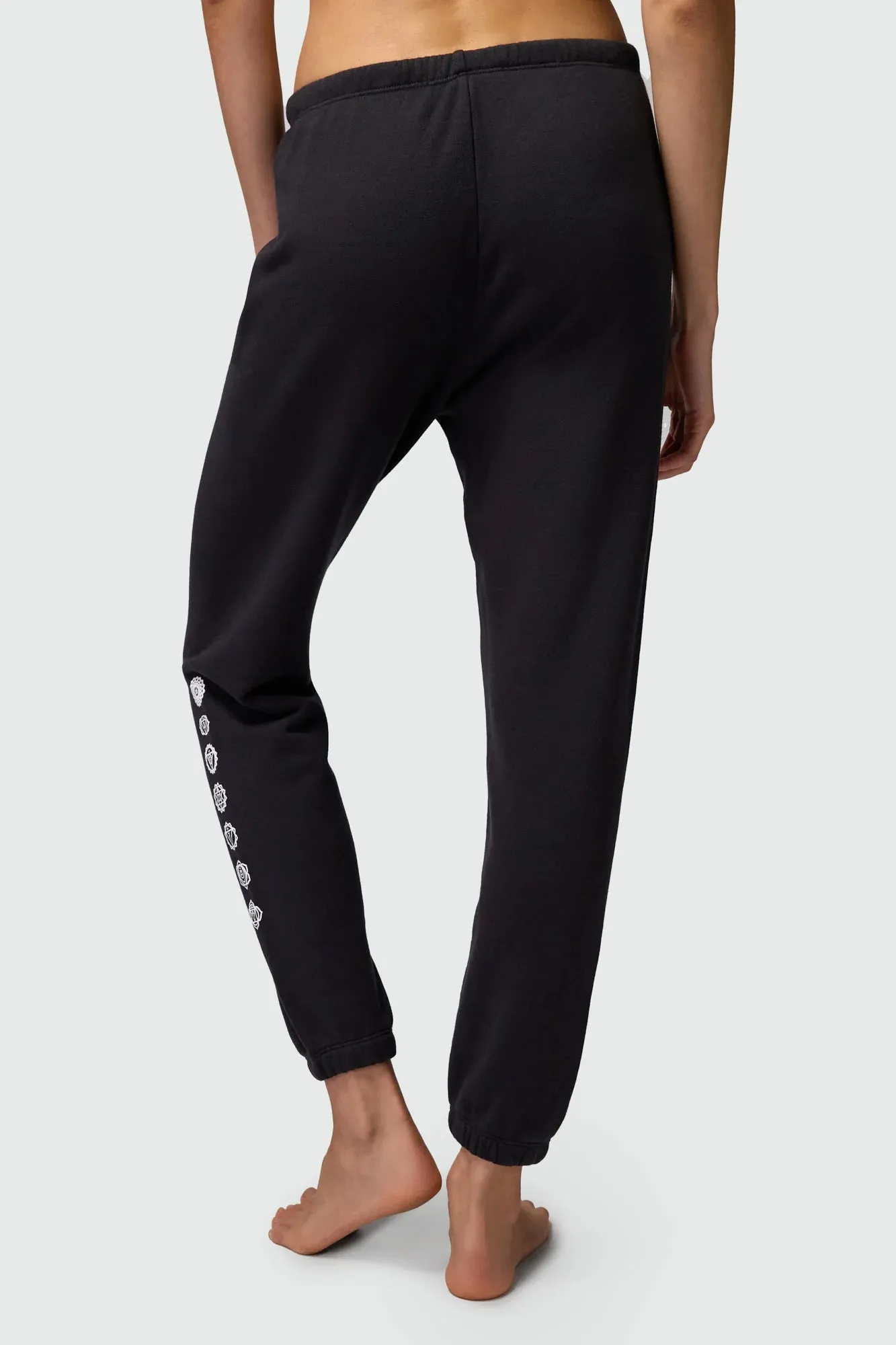 Spiritual Gangster Chakra Luna Sweatpant - Vintage Black sold by Sun Diego Boardshops product image thumbnail 3