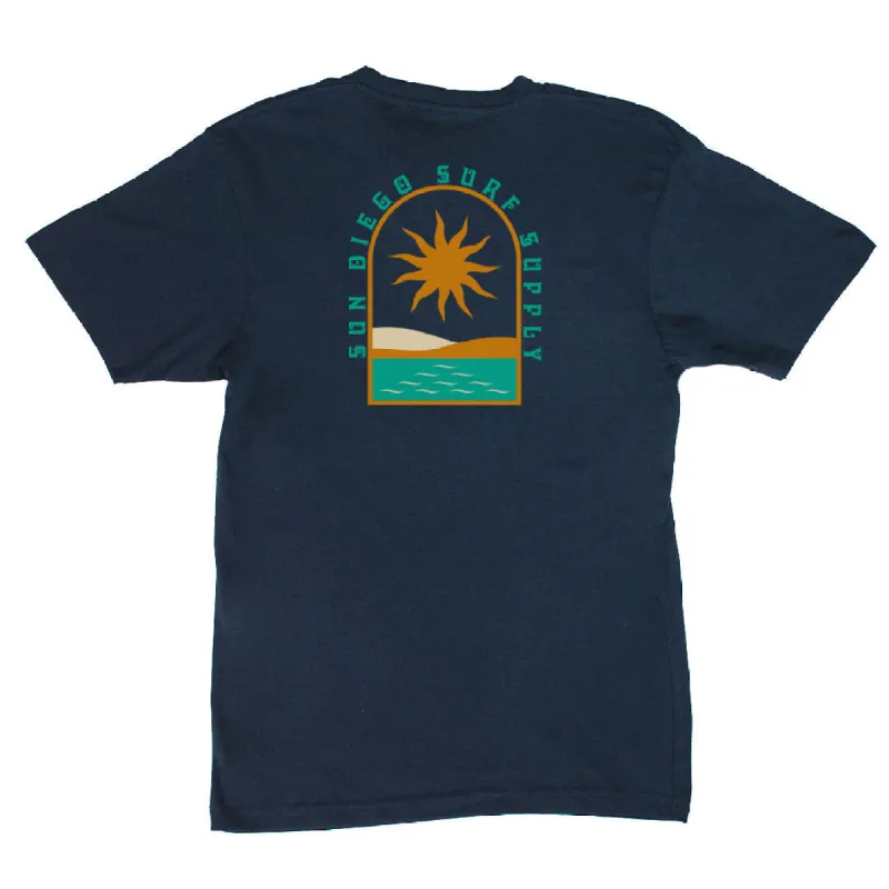 Sun Diego Solitude Tee - Harbor Blue sold by Sun Diego Boardshops