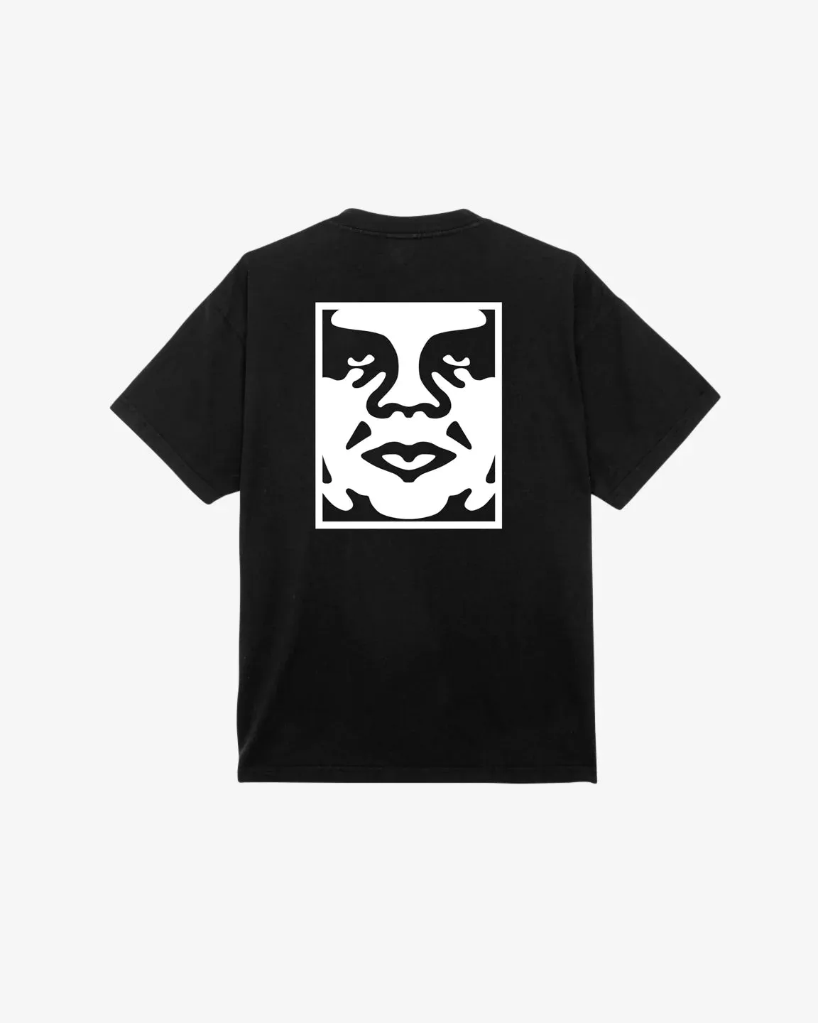 Obey BOLD ICON HEAVYWEIGHT T-SHIRT - JET BLACK sold by Sun Diego Boardshops