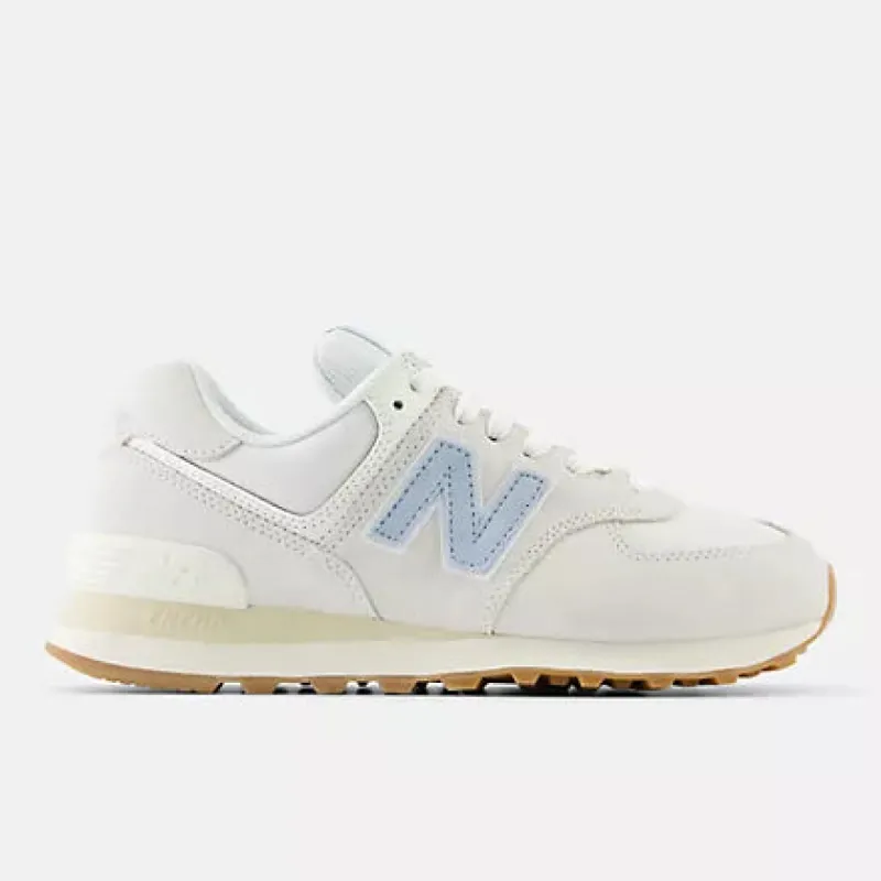 Women's NB 574 -Reflection/Light Chrome Blue sold by Sun Diego Boardshops