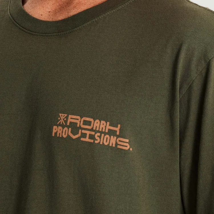 ROARK Gear And Guides Premium Tee - MILITARY sold by Sun Diego Boardshops product image thumbnail 2