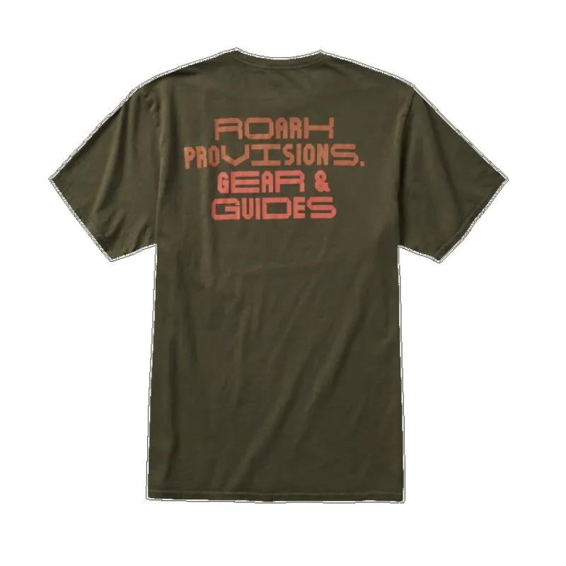 ROARK Gear And Guides Premium Tee - MILITARY sold by Sun Diego Boardshops